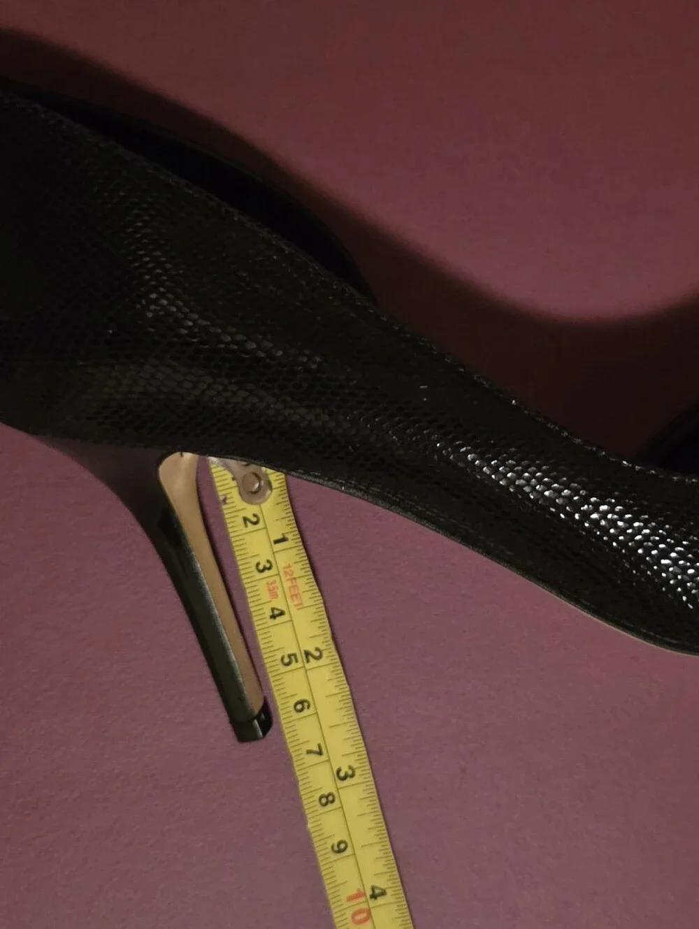White House Black Market Black Pointed Toe Stiletto Heels Pump